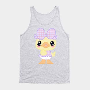 Plaid Duck Tank Top